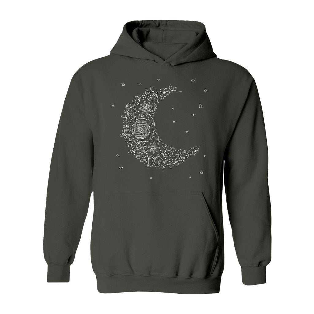 Floral Moon Hoodie - Rue Mentana