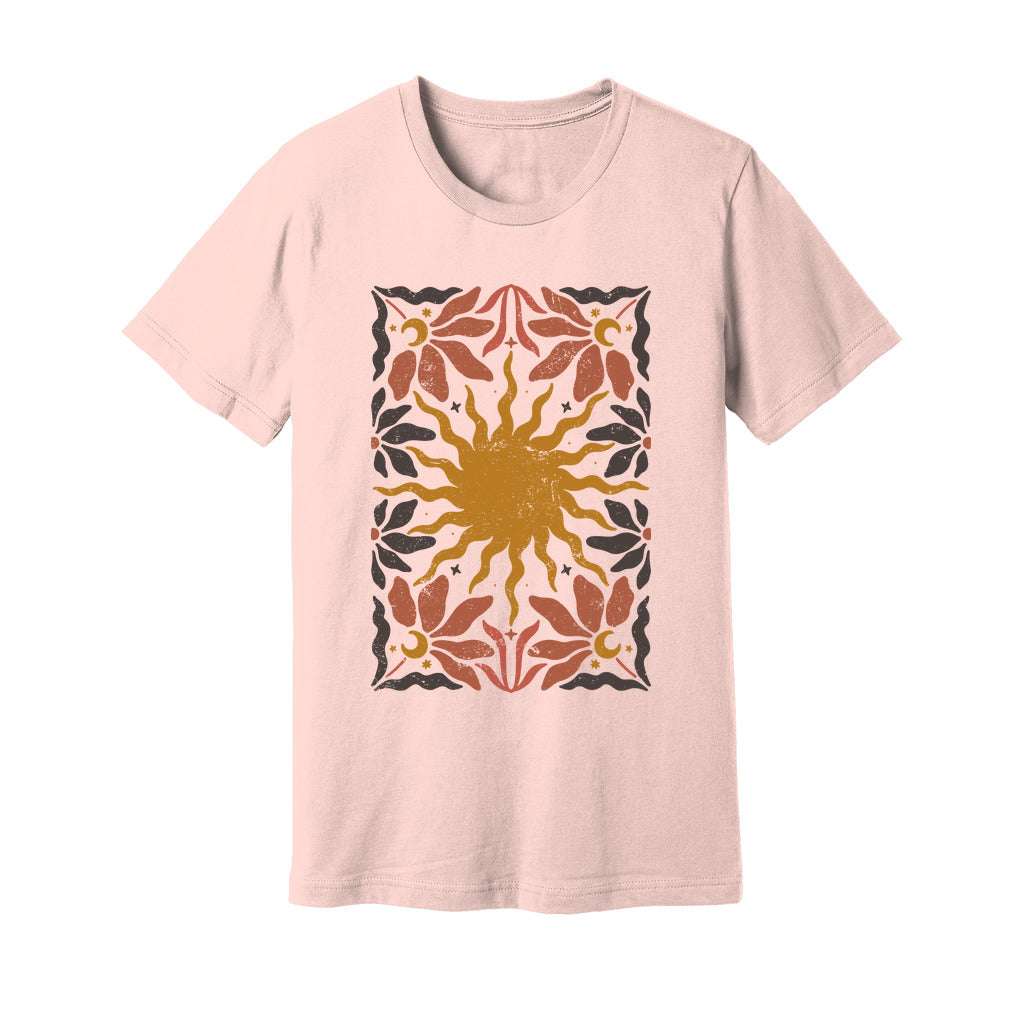 Boho Mystical Wild Flowers T-Shirt - Rue Mentana