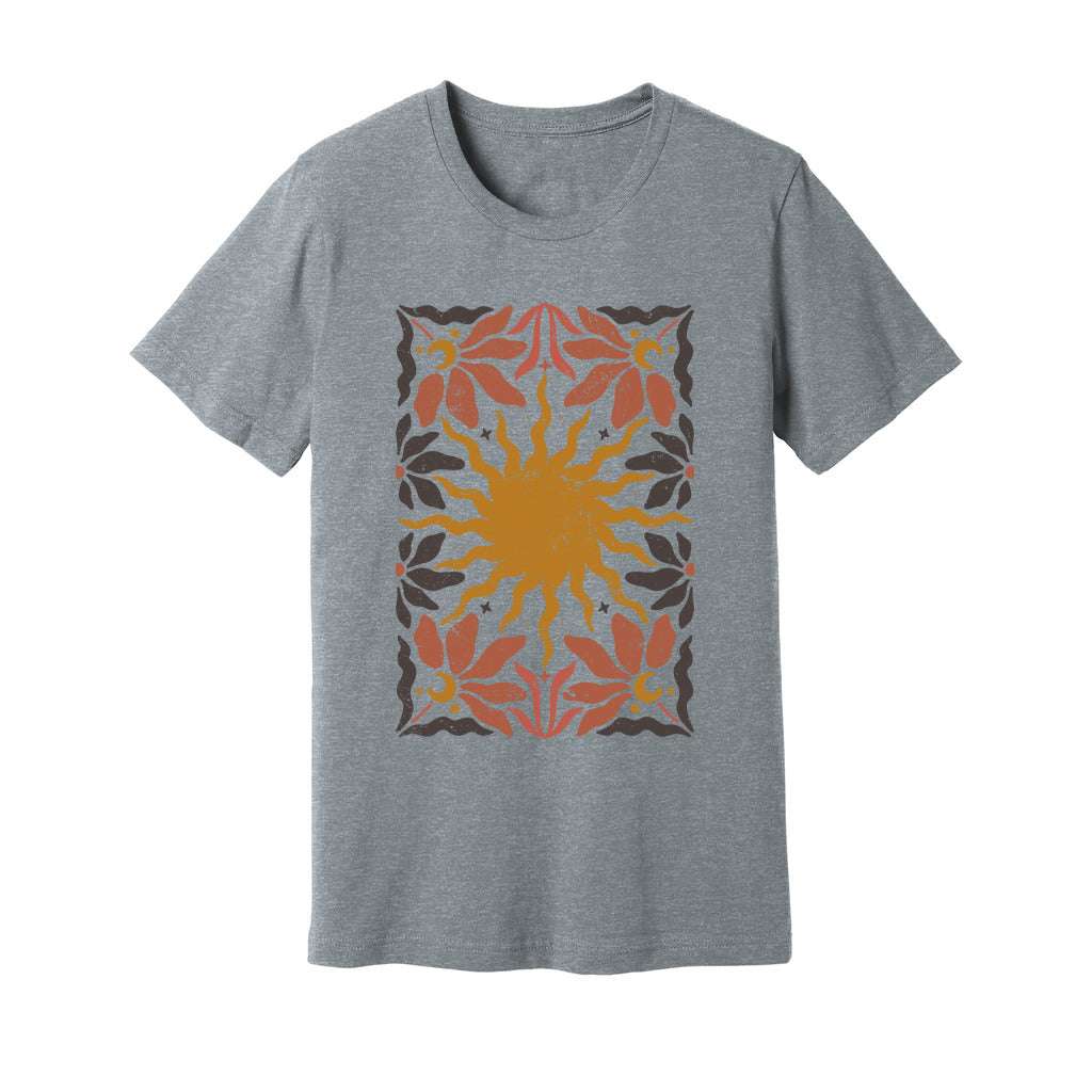 Boho Mystical Wild Flowers T-Shirt - Rue Mentana