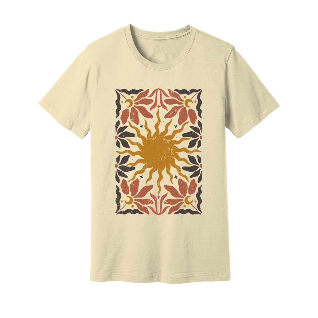 Boho Mystical Wild Flowers T-Shirt - Rue Mentana