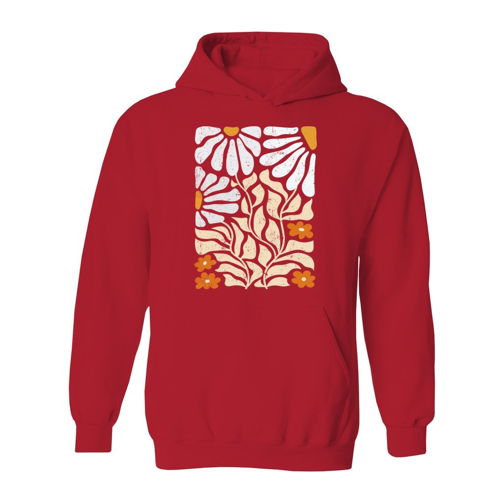 Matisse Style Wild Flowers Hoodie - Rue Mentana