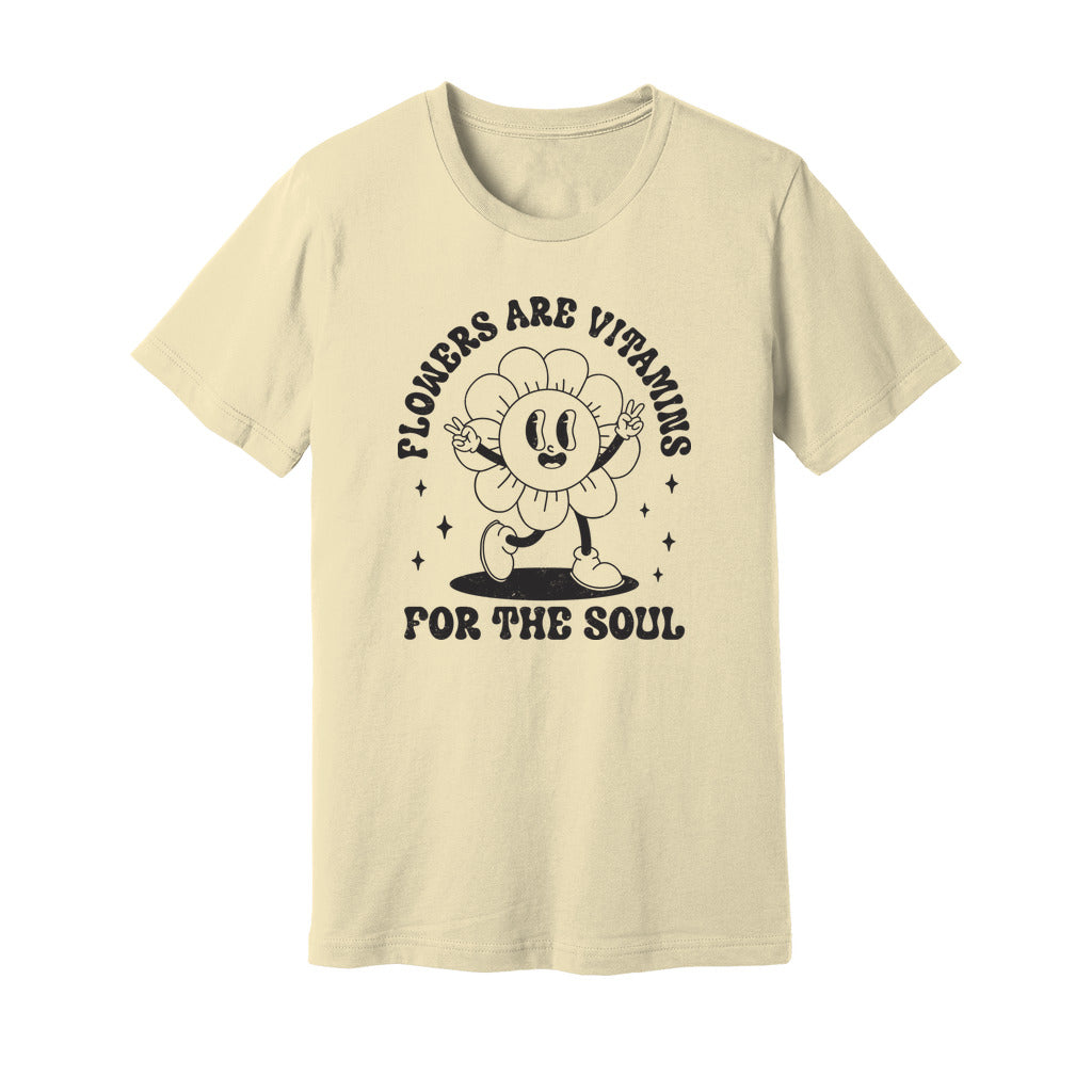 Flowers Are Vitamins T-Shirt - Rue Mentana