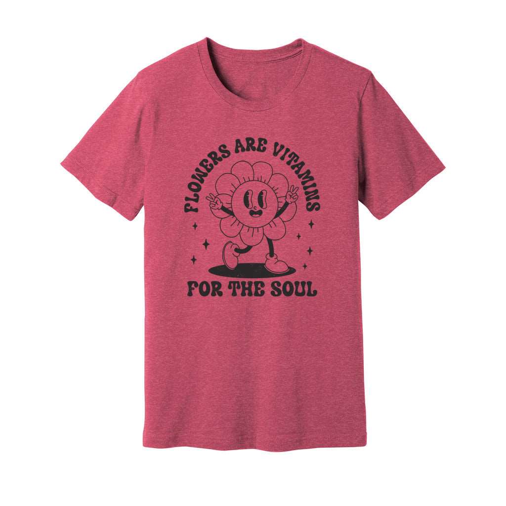 Flowers Are Vitamins T-Shirt - Rue Mentana