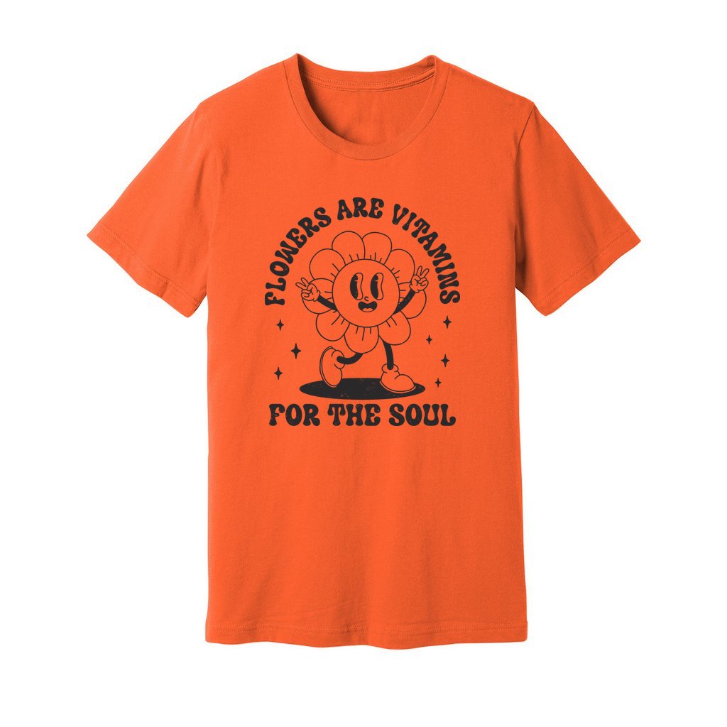 Flowers Are Vitamins T-Shirt - Rue Mentana