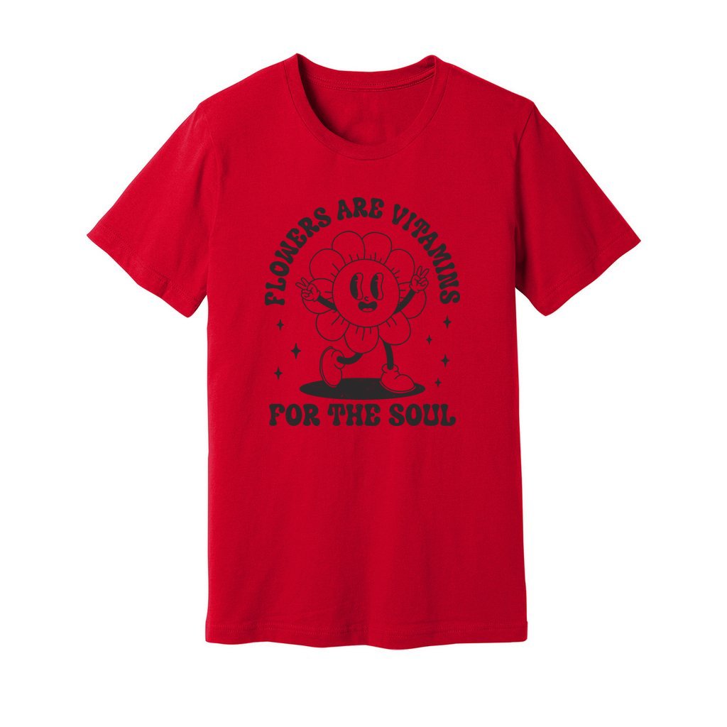 Flowers Are Vitamins T-Shirt - Rue Mentana