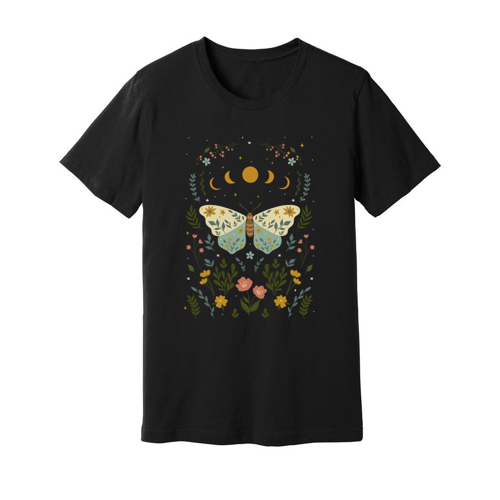Boho Floral Butterfly T-Shirt - Rue Mentana