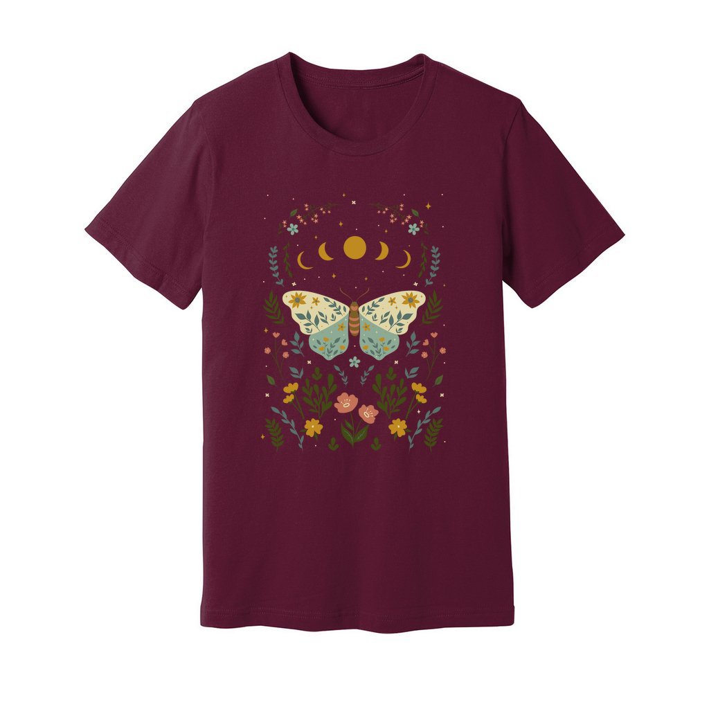 Boho Floral Butterfly T-Shirt - Rue Mentana