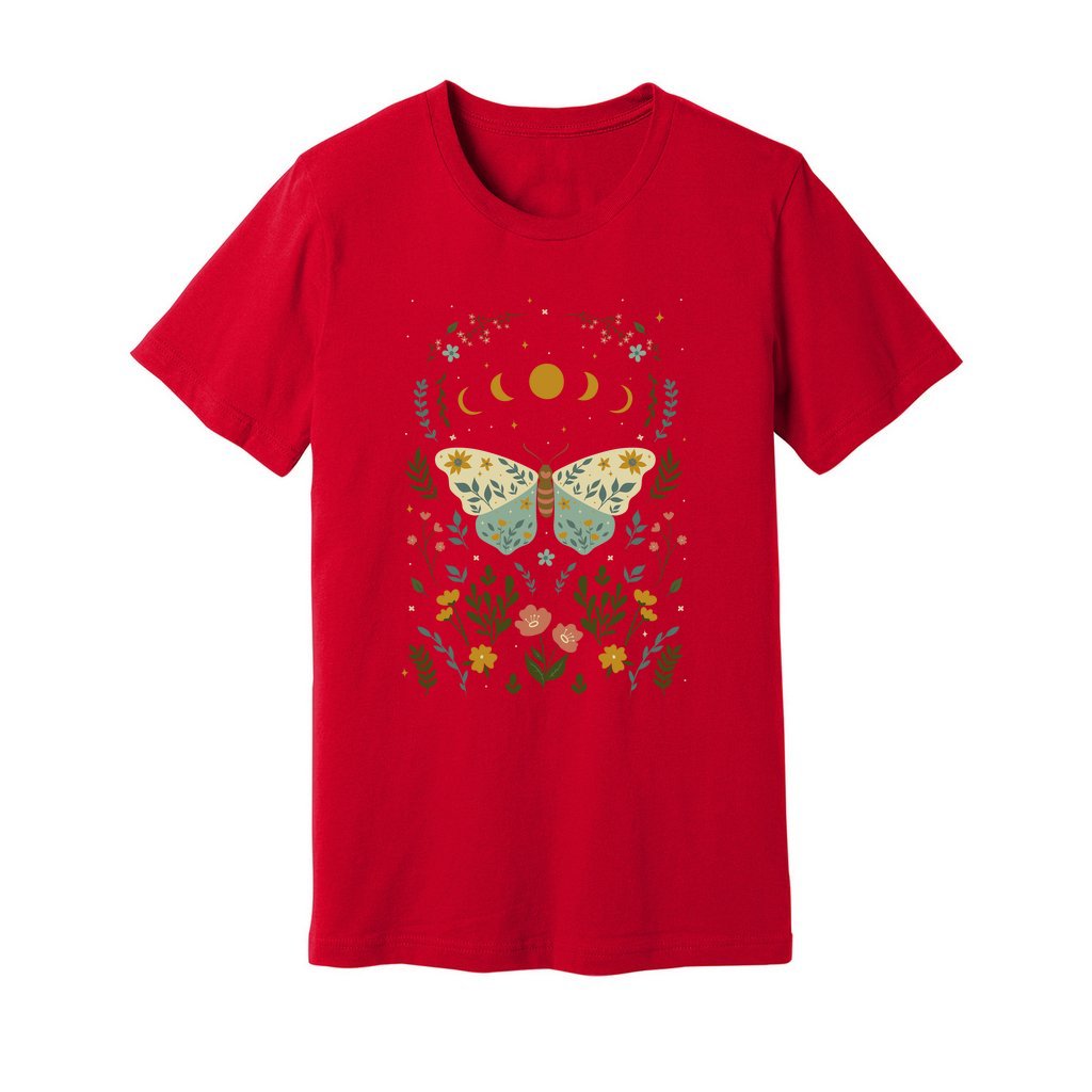 Boho Floral Butterfly T-Shirt - Rue Mentana