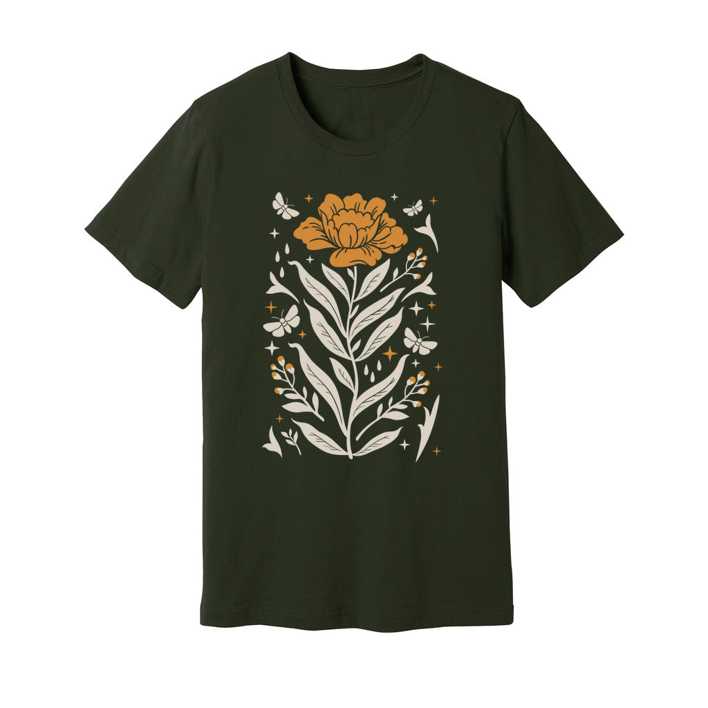 Boho Mystical Wildflowers T-Shirt - Rue Mentana