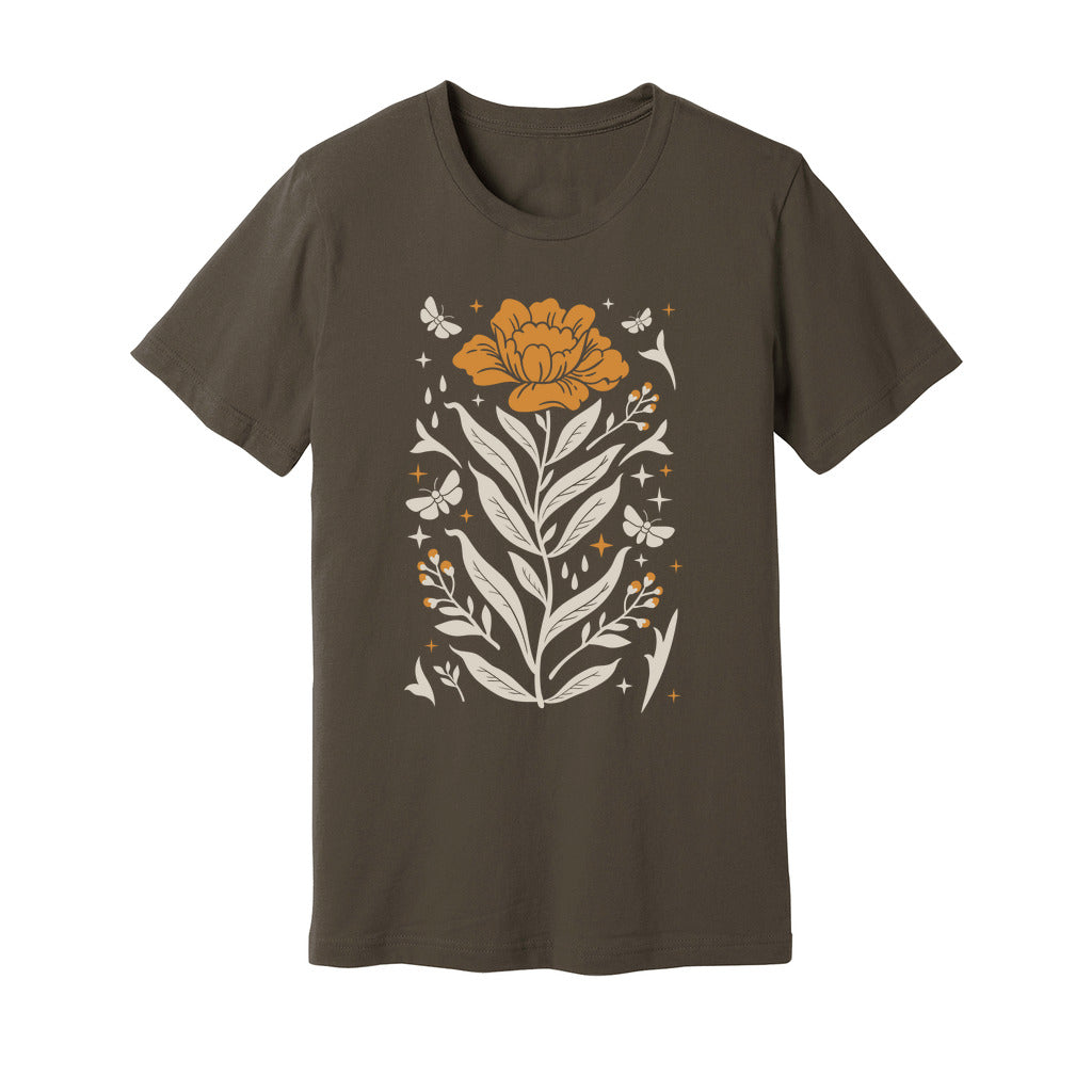 Boho Mystical Wildflowers T-Shirt - Rue Mentana