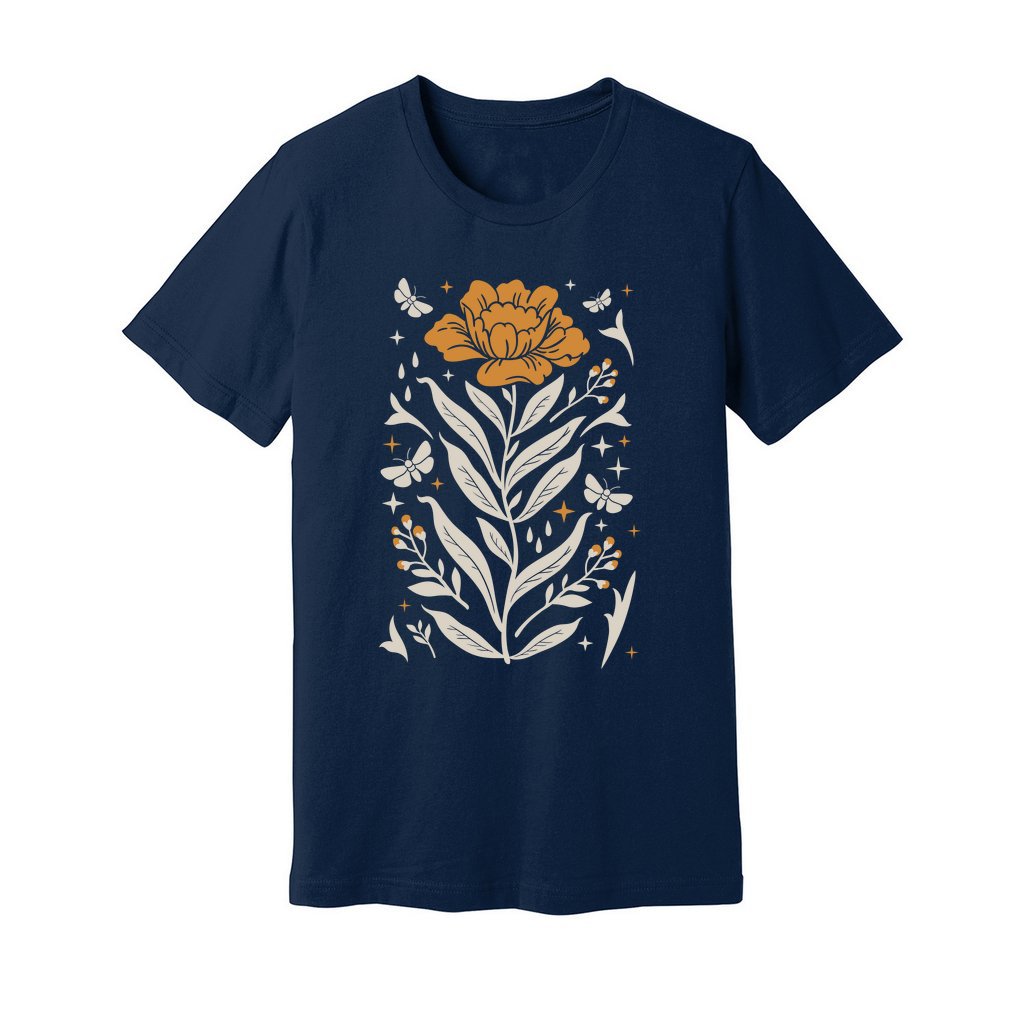 Boho Mystical Wildflowers T-Shirt - Rue Mentana