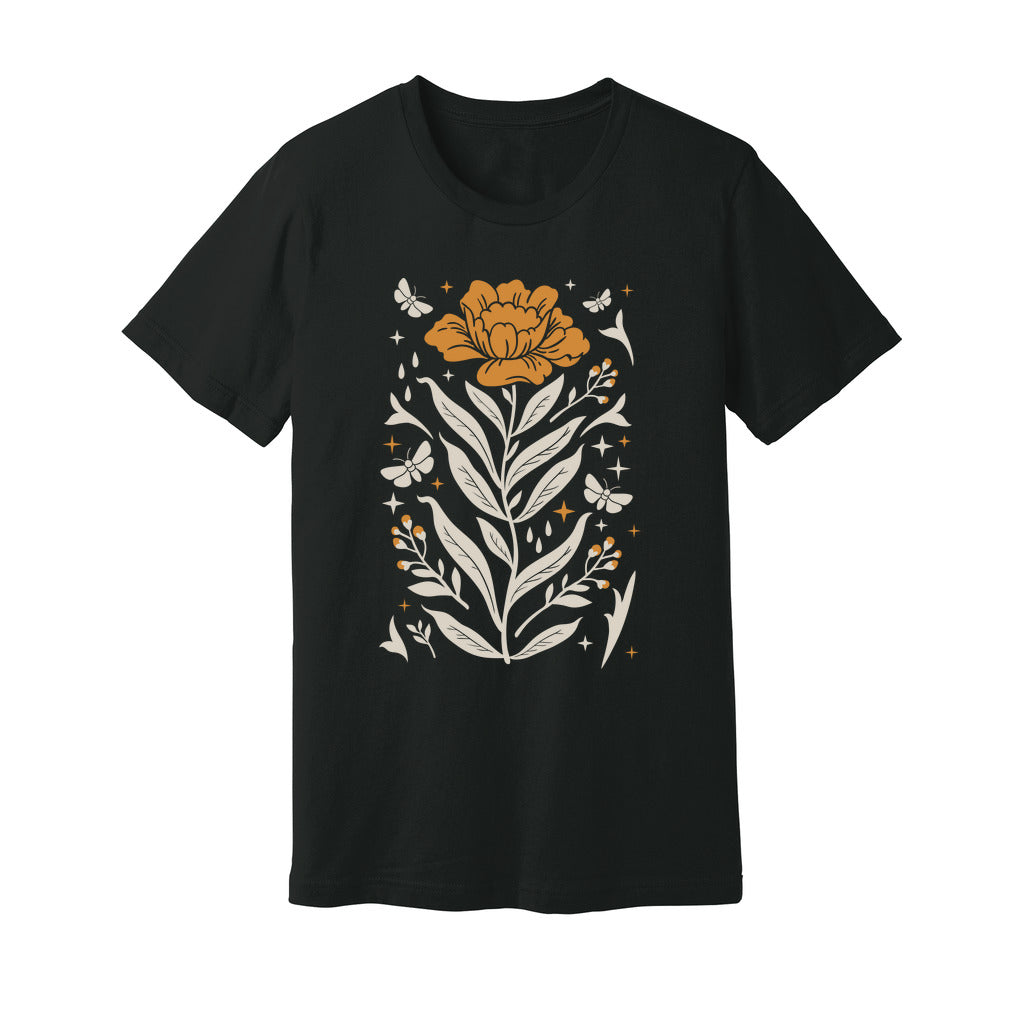 Boho Mystical Wildflowers T-Shirt - Rue Mentana