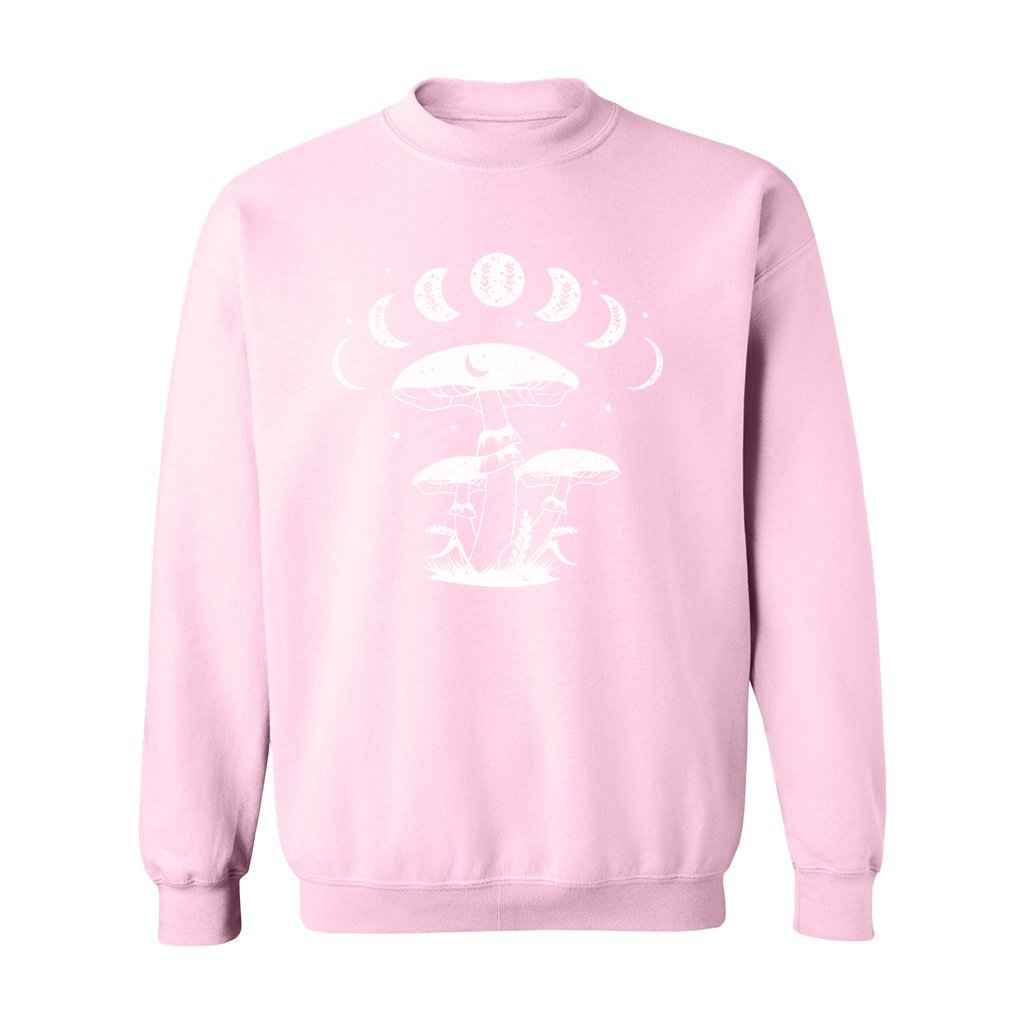 Mystical Mushrooms with Moon Phases Sweatshirt