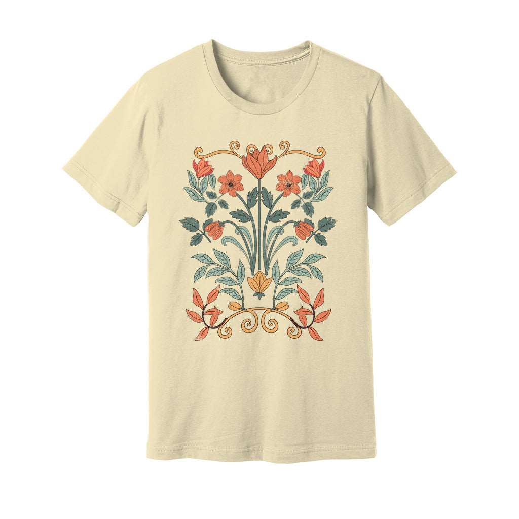 Floral Art Nouveau T-Shirt - Rue Mentana