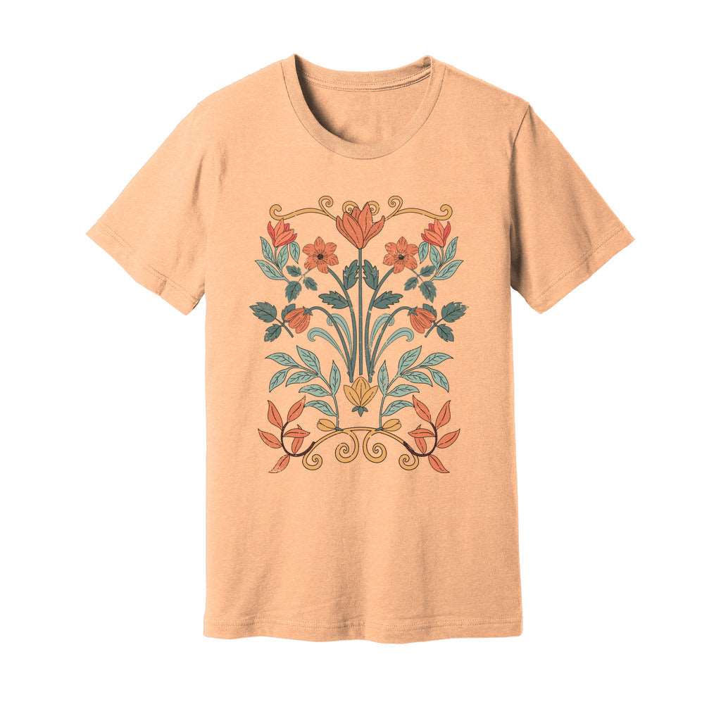 Floral Art Nouveau T-Shirt - Rue Mentana