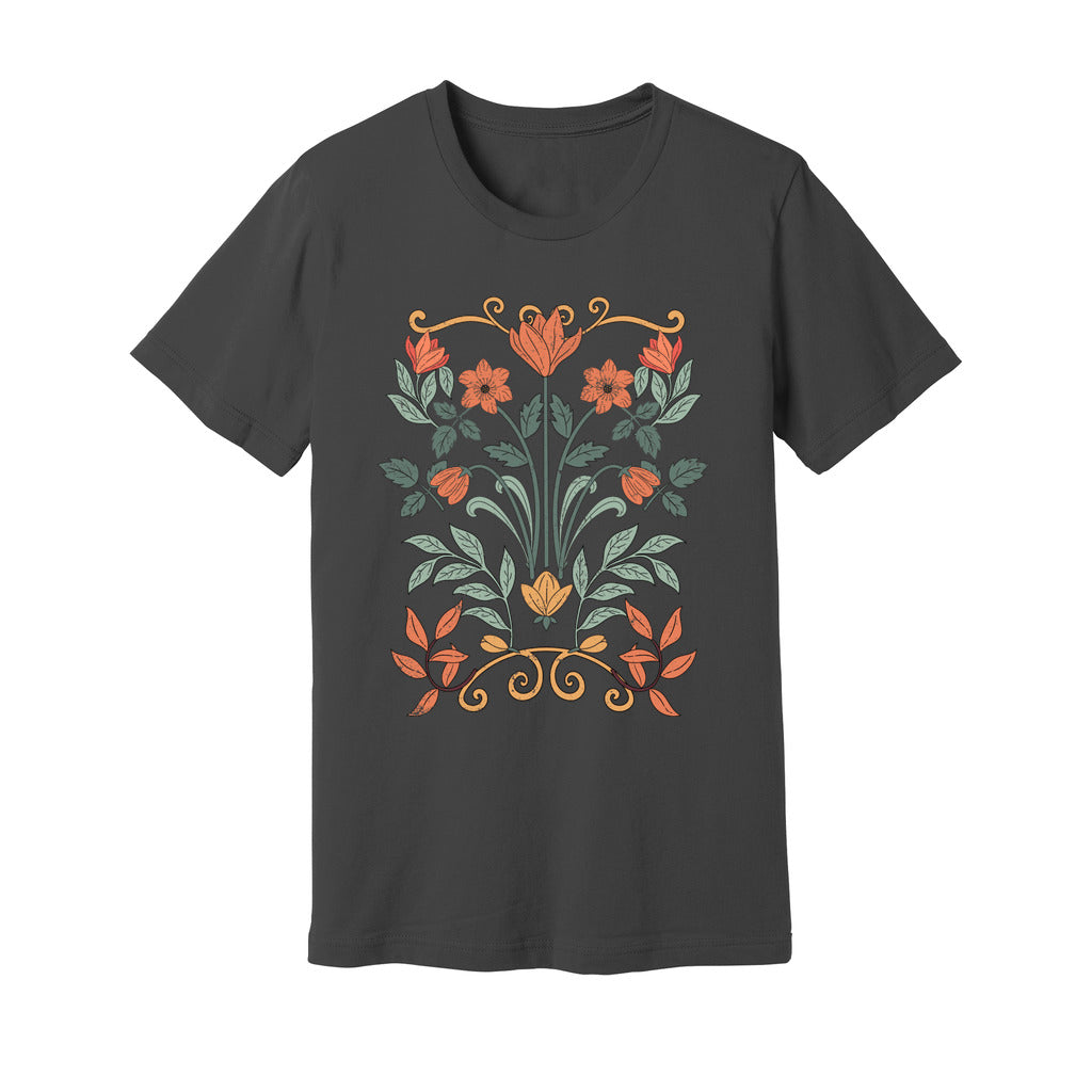 Floral Art Nouveau T-Shirt - Rue Mentana