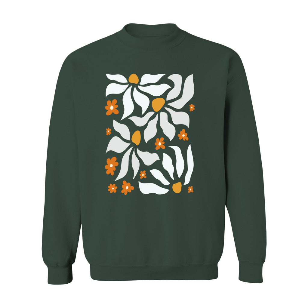 Daisy Flowers Sweatshirt - Rue Mentana