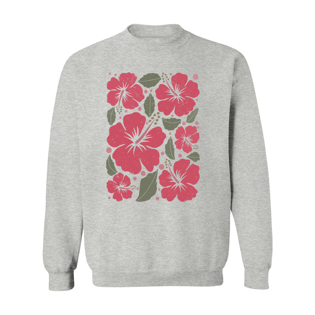 Tropical Hibiscus Sweatshirt - Rue Mentana