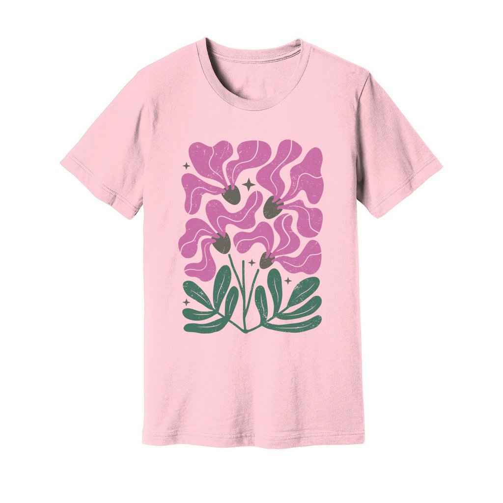 Boho Pink Flower T-Shirt