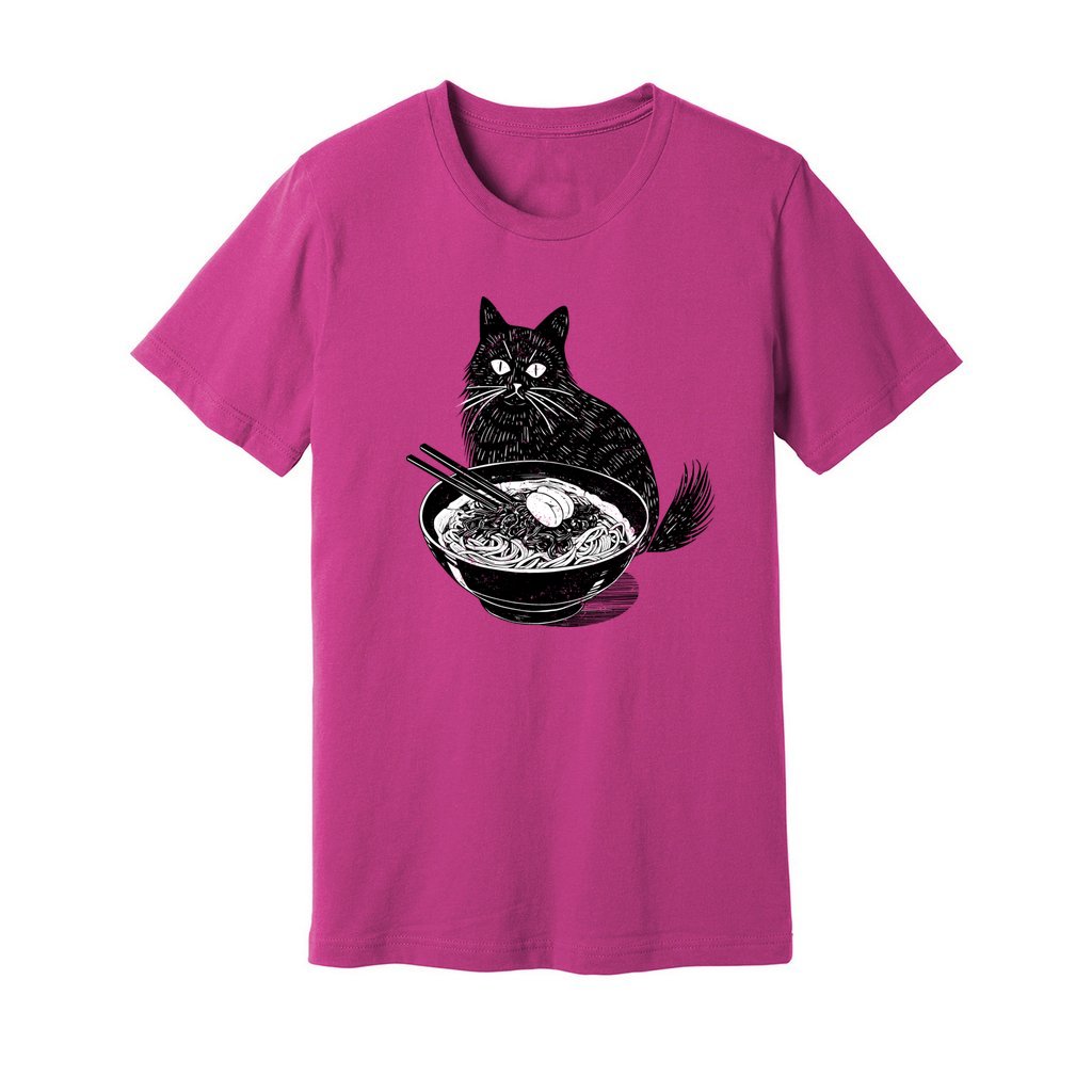 Cat Ramen T-Shirt - Rue Mentana