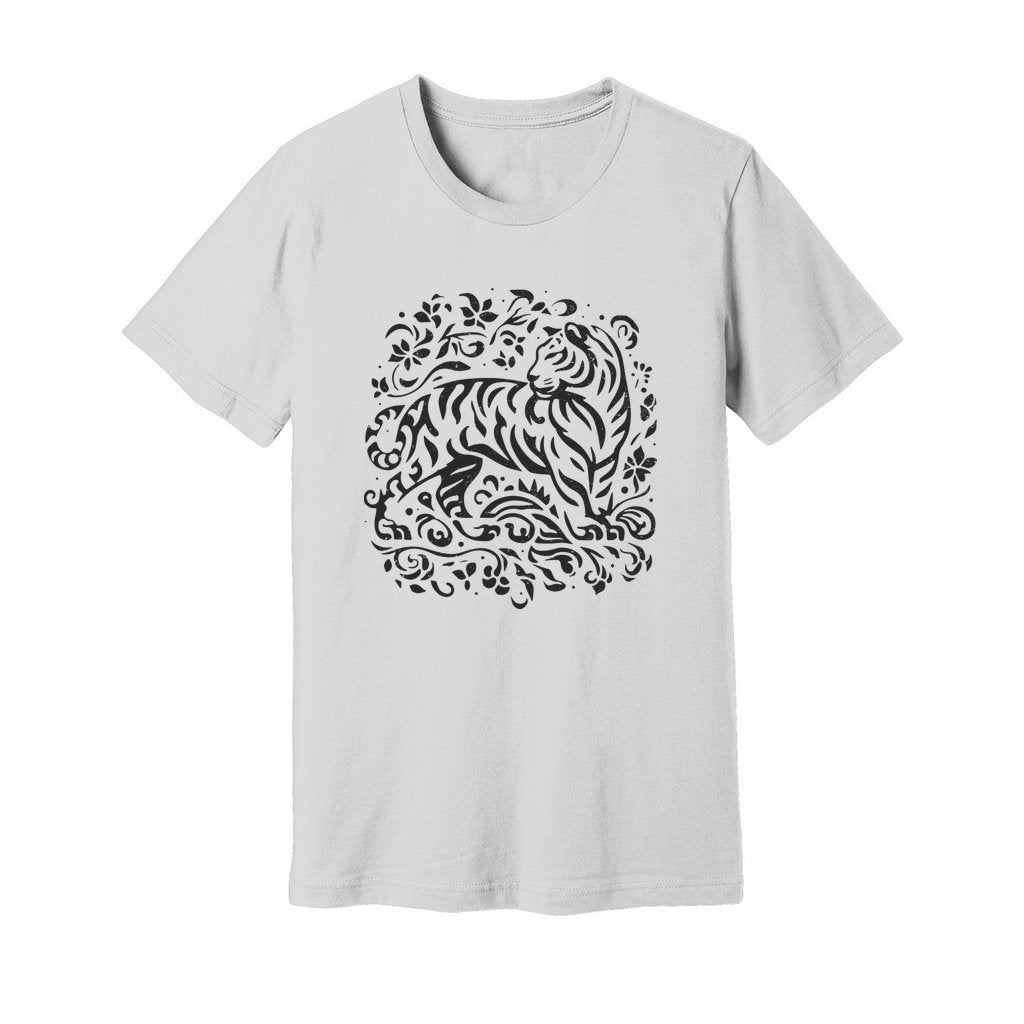 Asian Floral Tiger T-Shirt - Rue Mentana