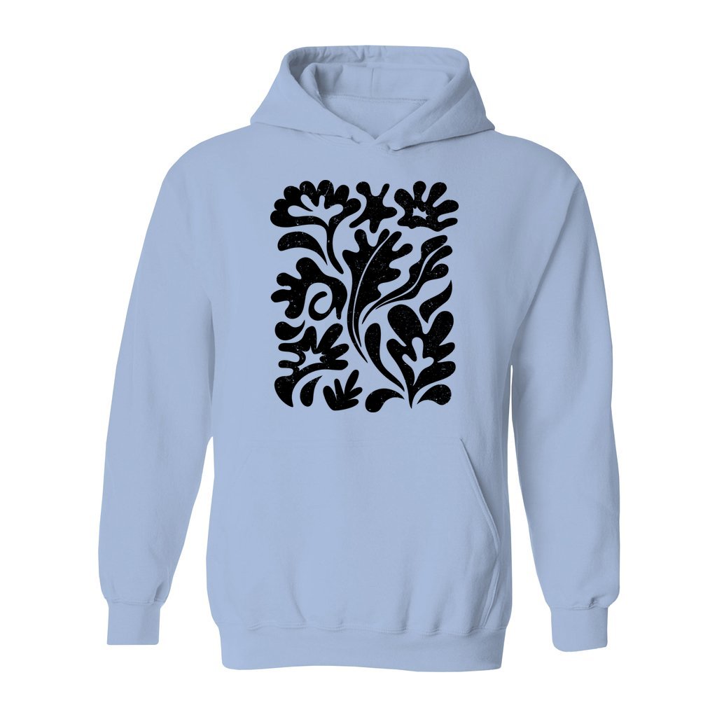 Matisse Black Floral Hoodie - Rue Mentana
