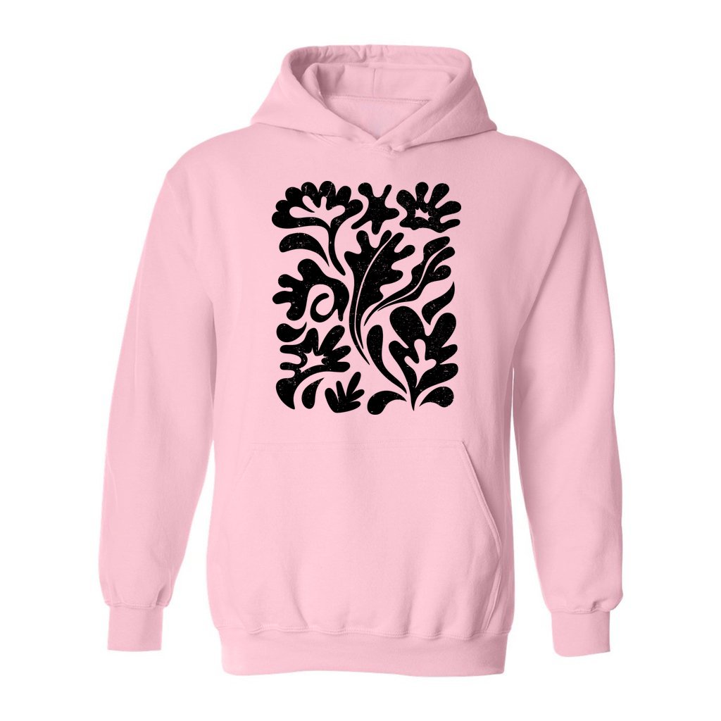 Matisse Black Floral Hoodie - Rue Mentana