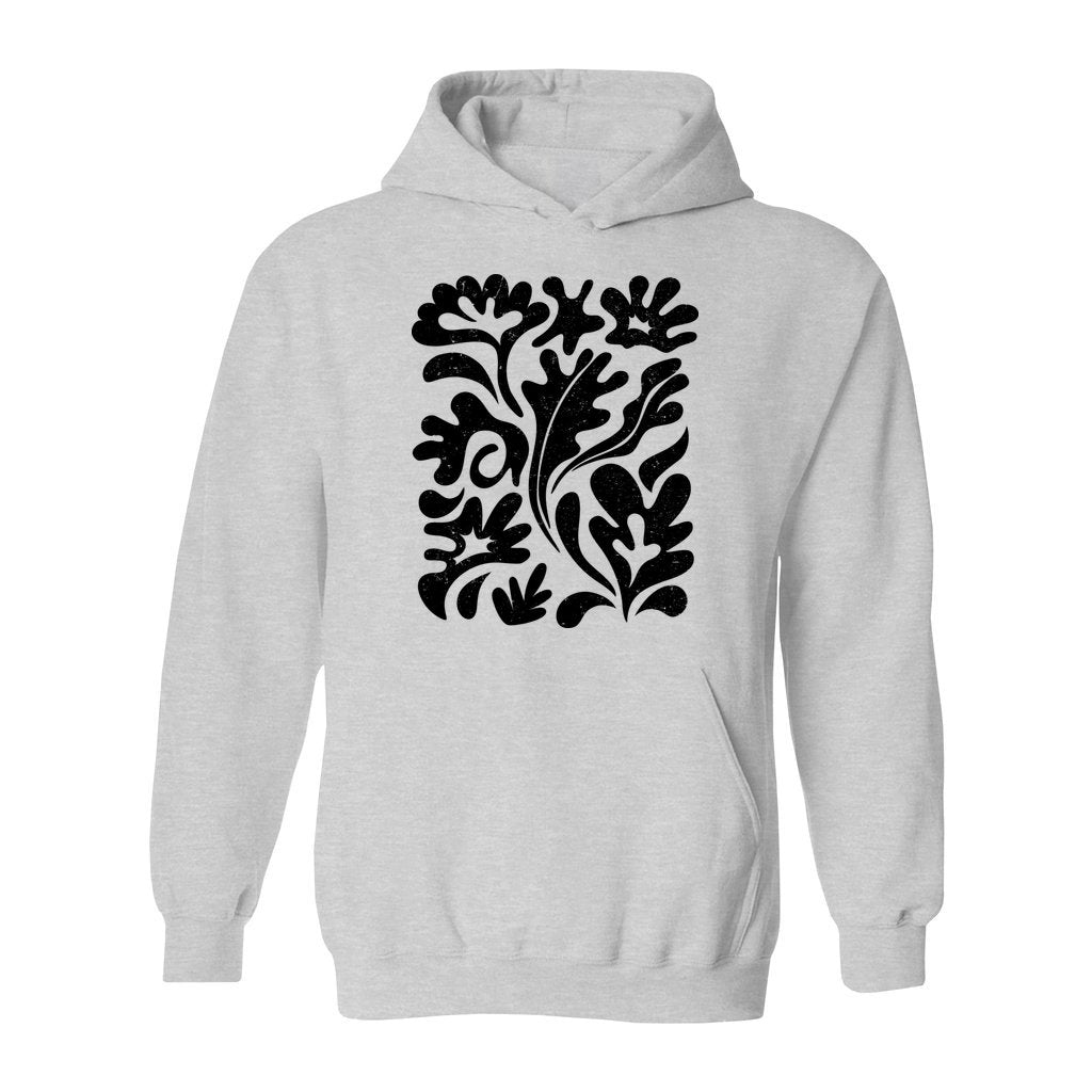 Matisse Black Floral Hoodie - Rue Mentana