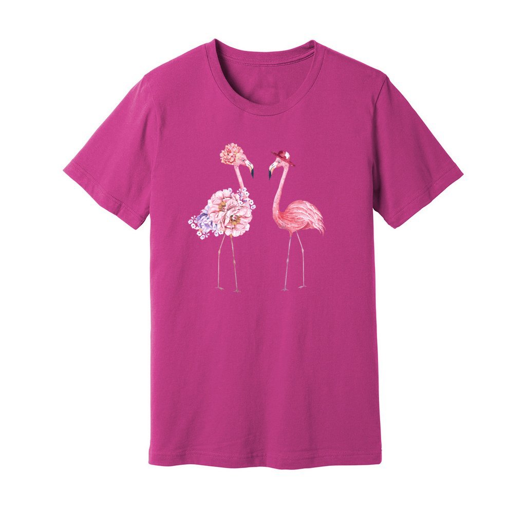 Floral Flamingo T-Shirt - Rue Mentana