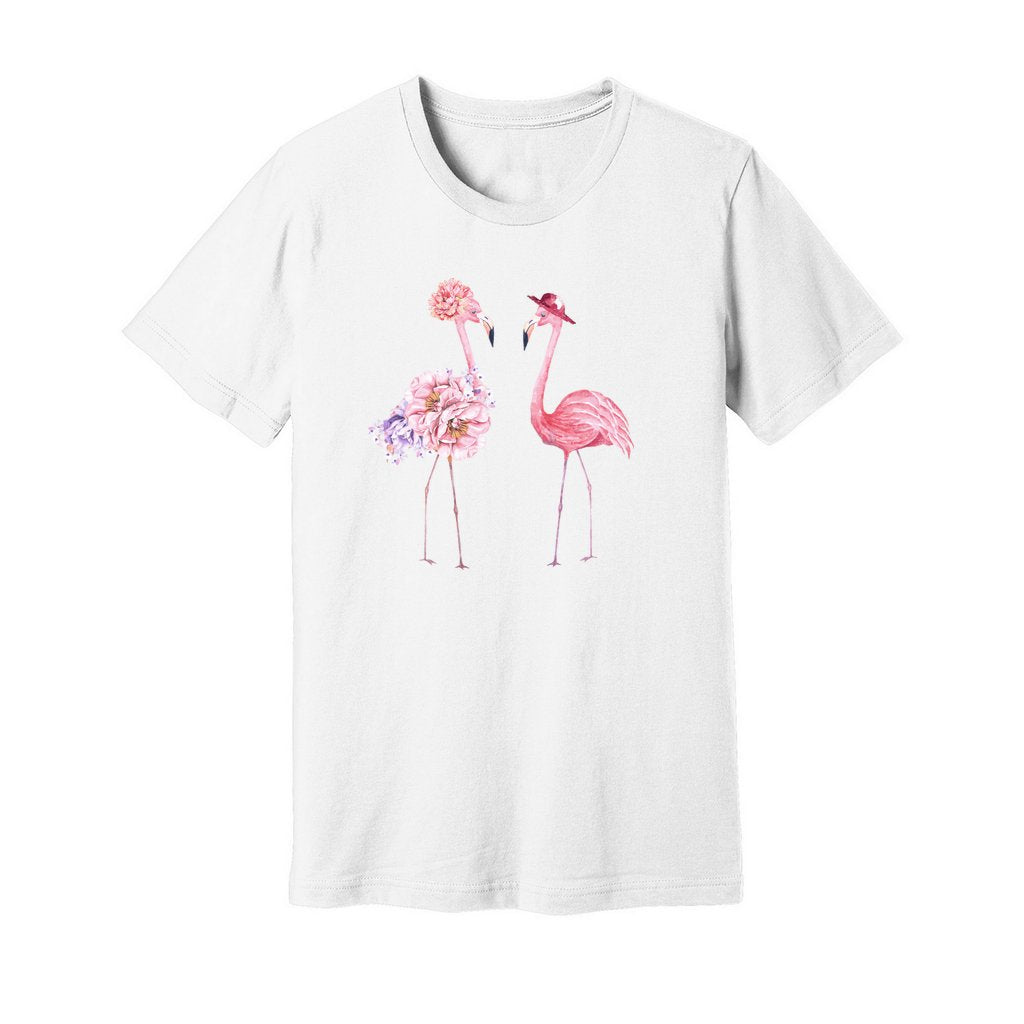 Floral Flamingo T-Shirt - Rue Mentana