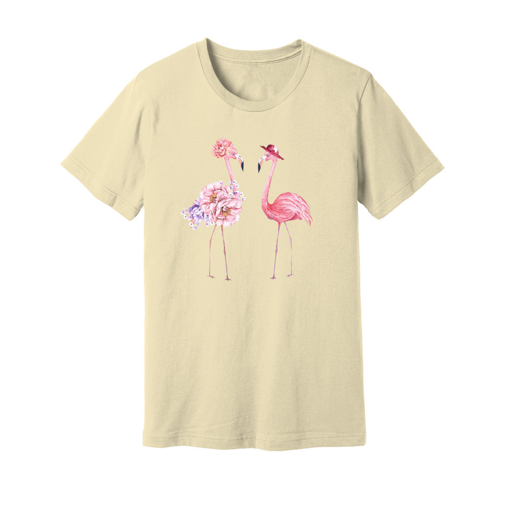 Floral Flamingo T-Shirt - Rue Mentana