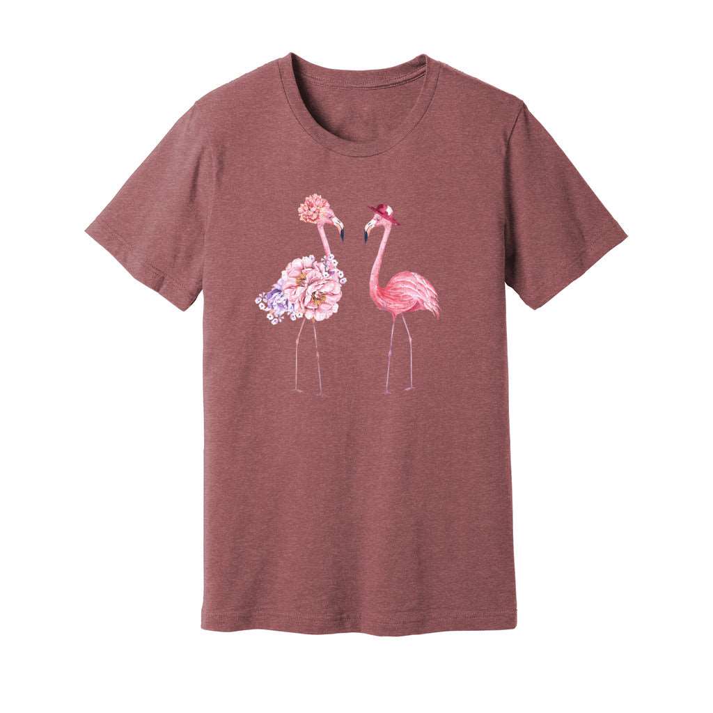 Floral Flamingo T-Shirt - Rue Mentana