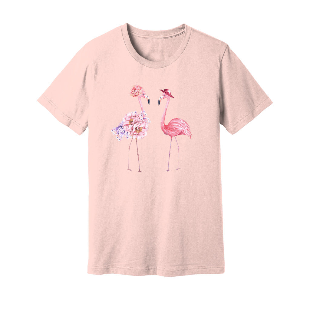 Floral Flamingo T-Shirt - Rue Mentana