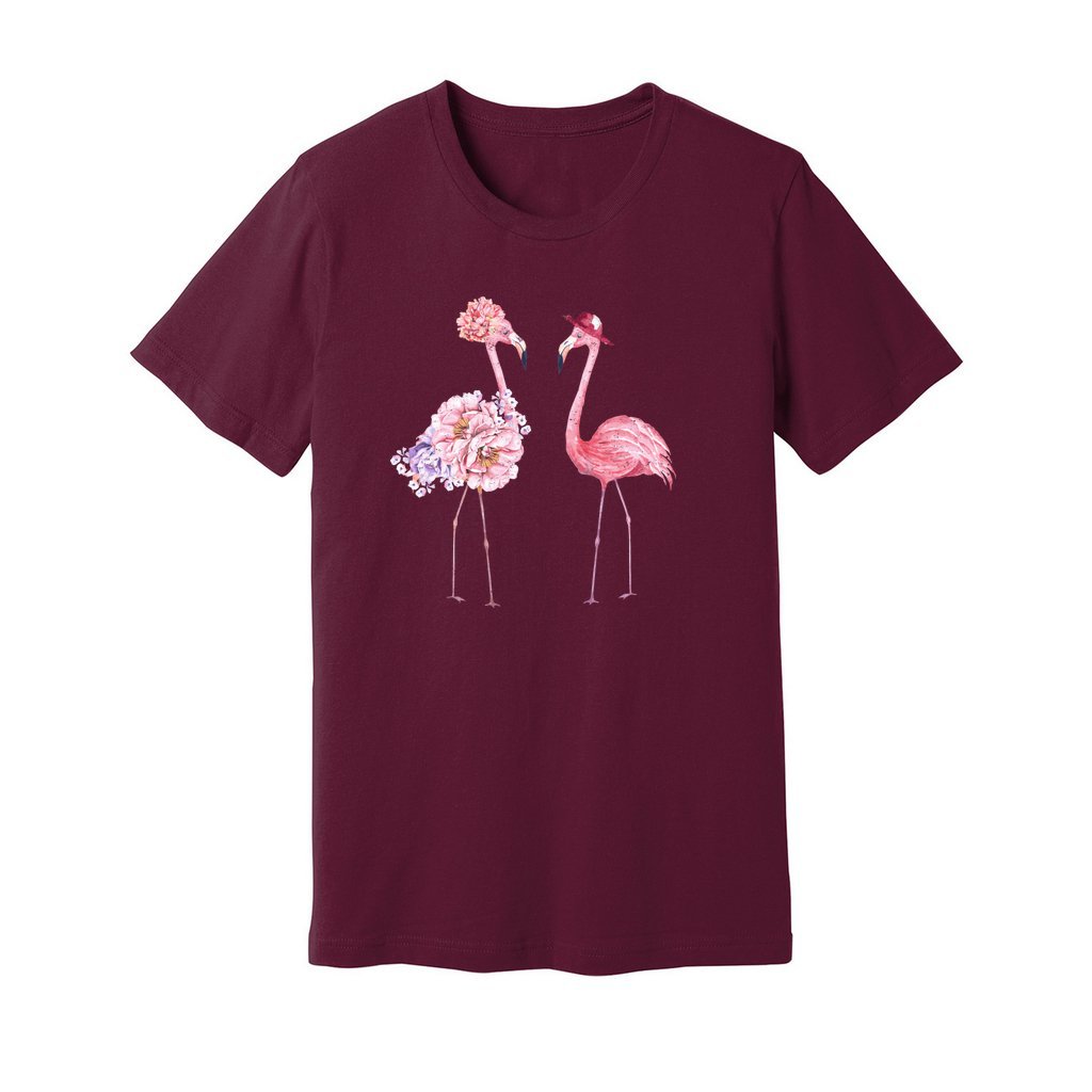Floral Flamingo T-Shirt - Rue Mentana