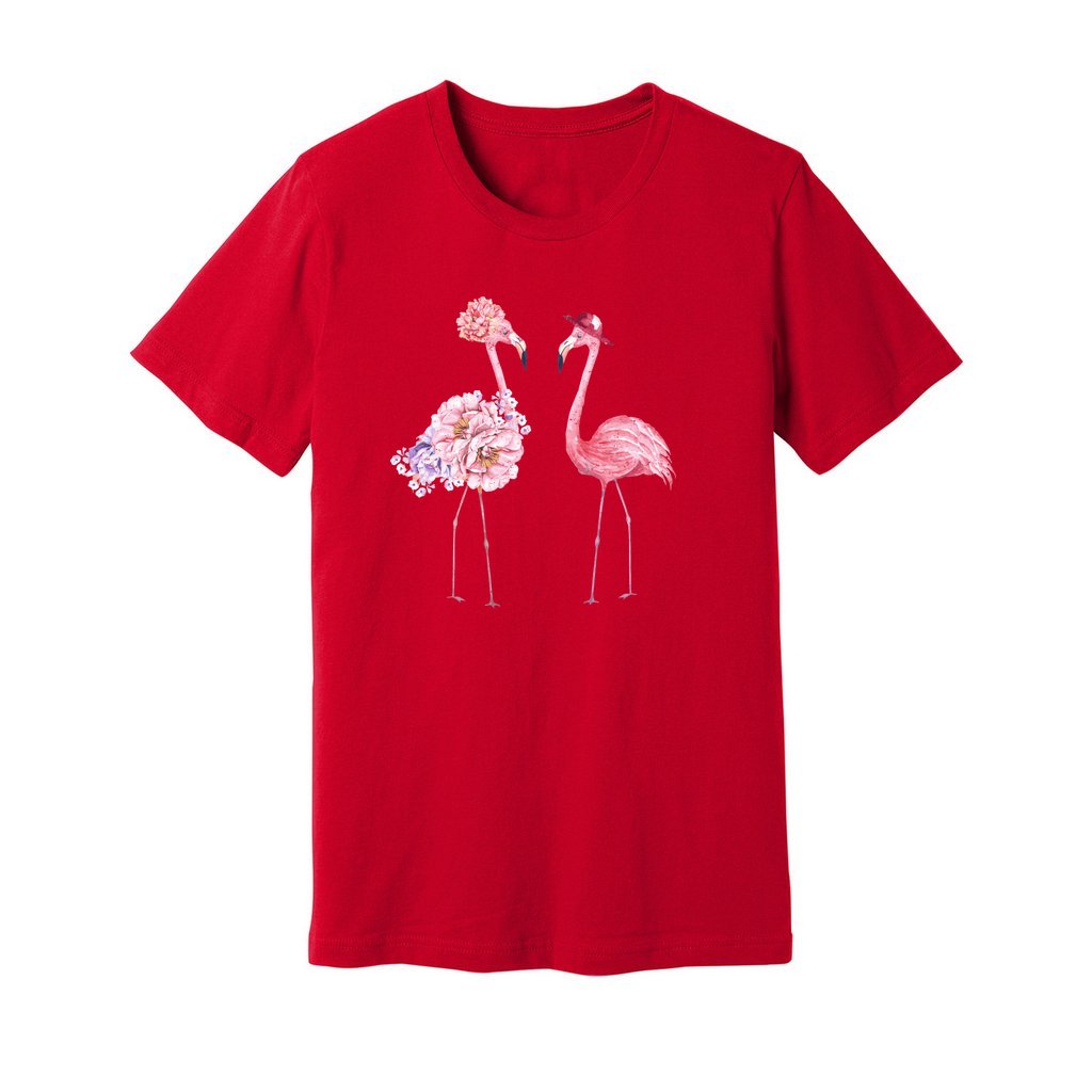 Floral Flamingo T-Shirt - Rue Mentana