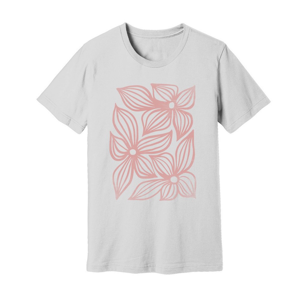 Pink Flowers T-Shirt - Rue Mentana