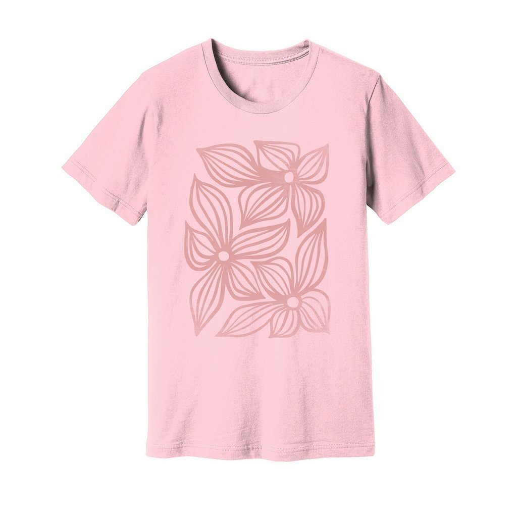 Pink Flowers T-Shirt - Rue Mentana