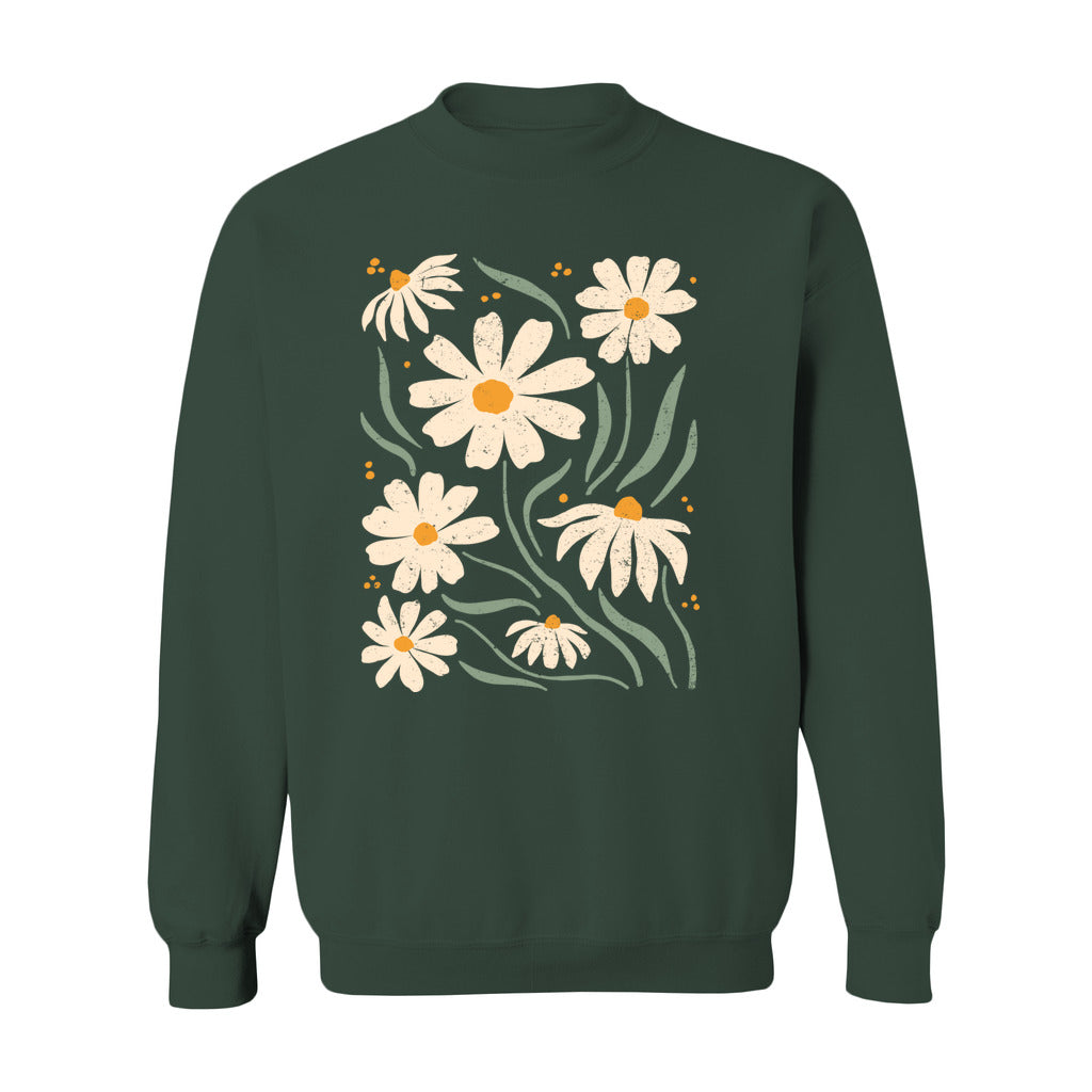 Boho Flowers Sweatshirt - Rue Mentana