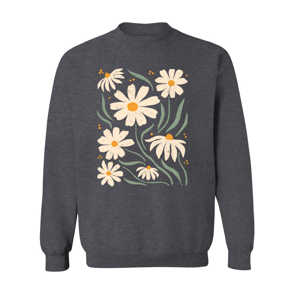 Boho Flowers Sweatshirt - Rue Mentana