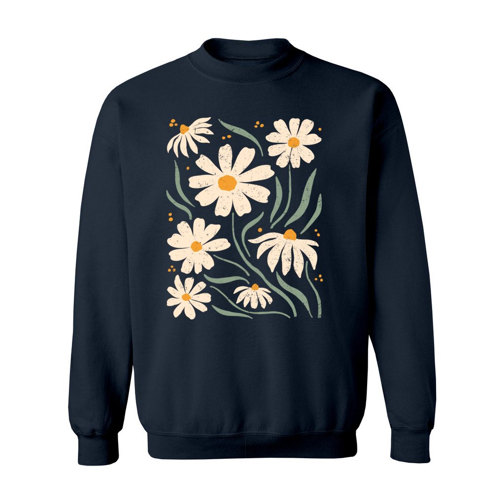 Boho Flowers Sweatshirt - Rue Mentana