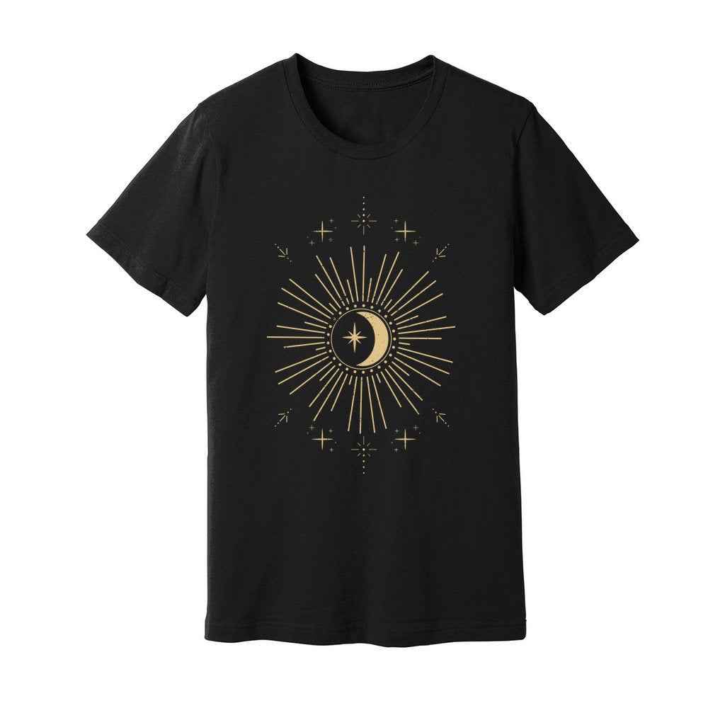 Night Sky Moon and Stars T-Shirt