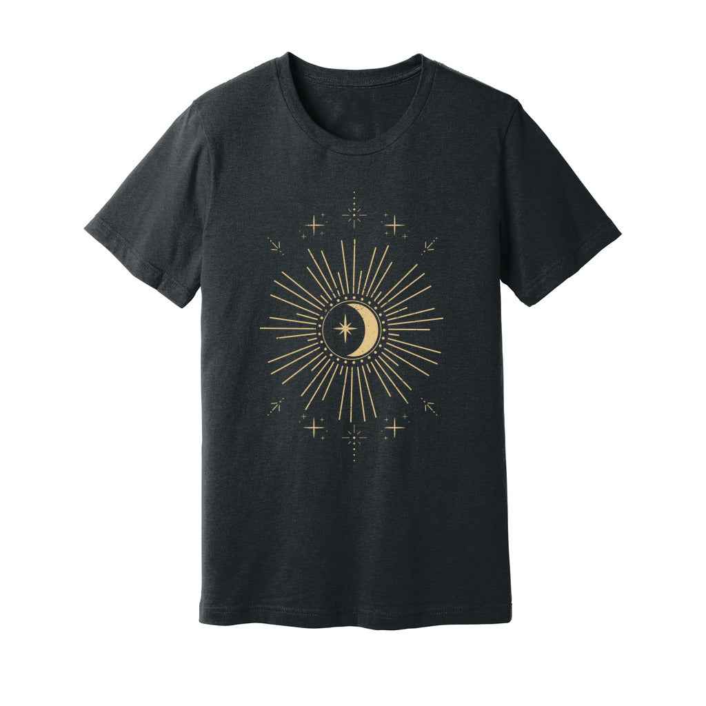 Night Sky Moon and Stars T-Shirt