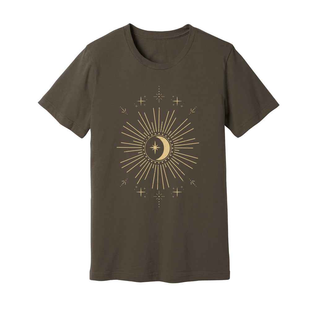 Night Sky Moon and Stars T-Shirt