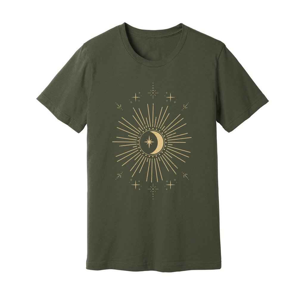 Night Sky Moon and Stars T-Shirt