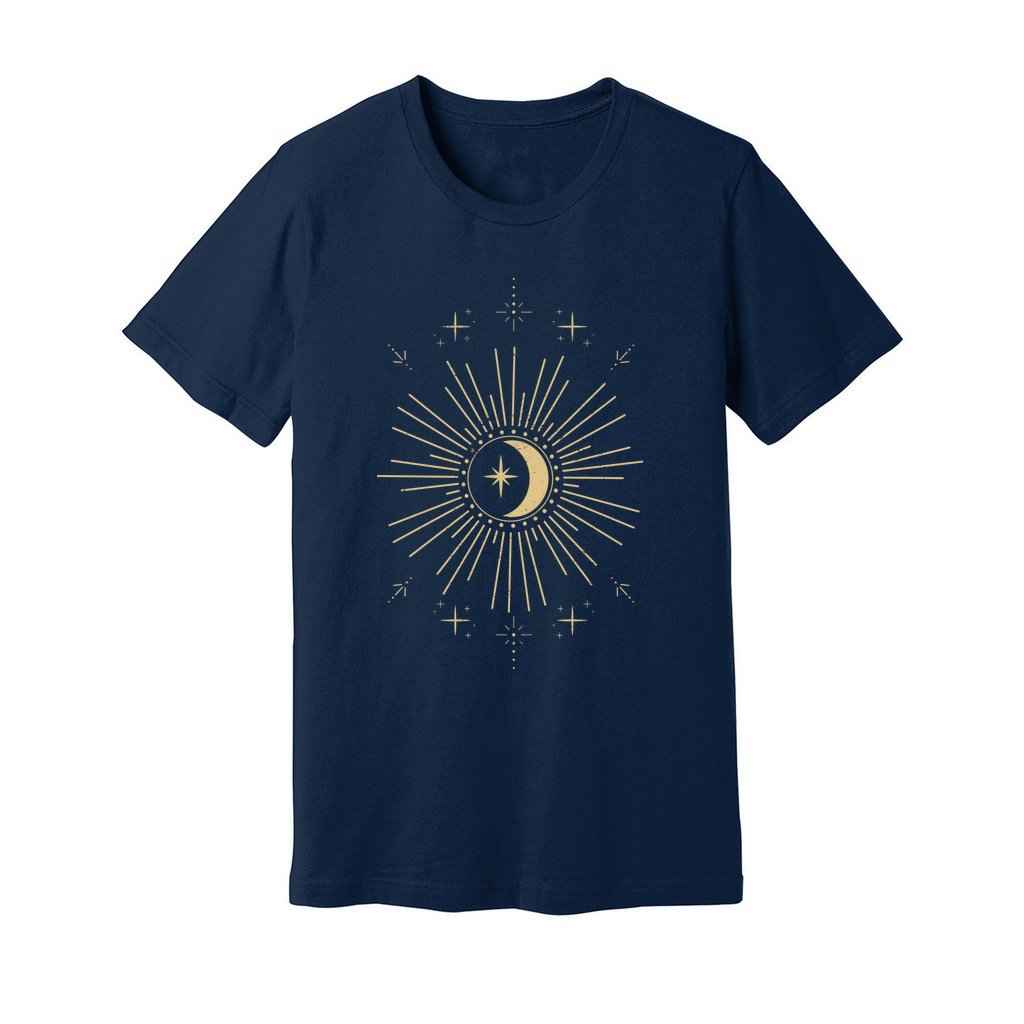 Night Sky Moon and Stars T-Shirt