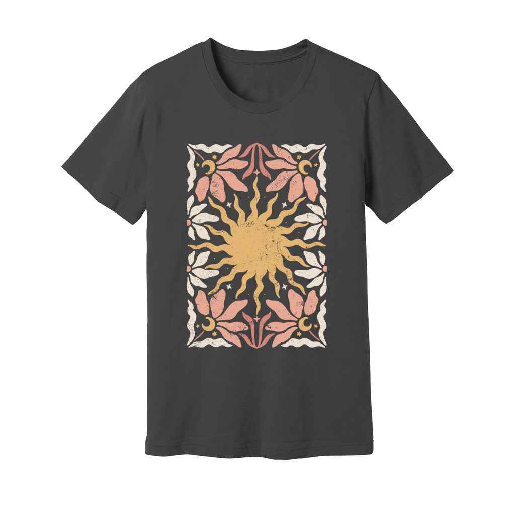 Boho Mystical Wild Flowers T-Shirt