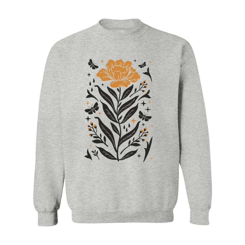 Boho Mystical Wildflowers Sweatshirt - Rue Mentana