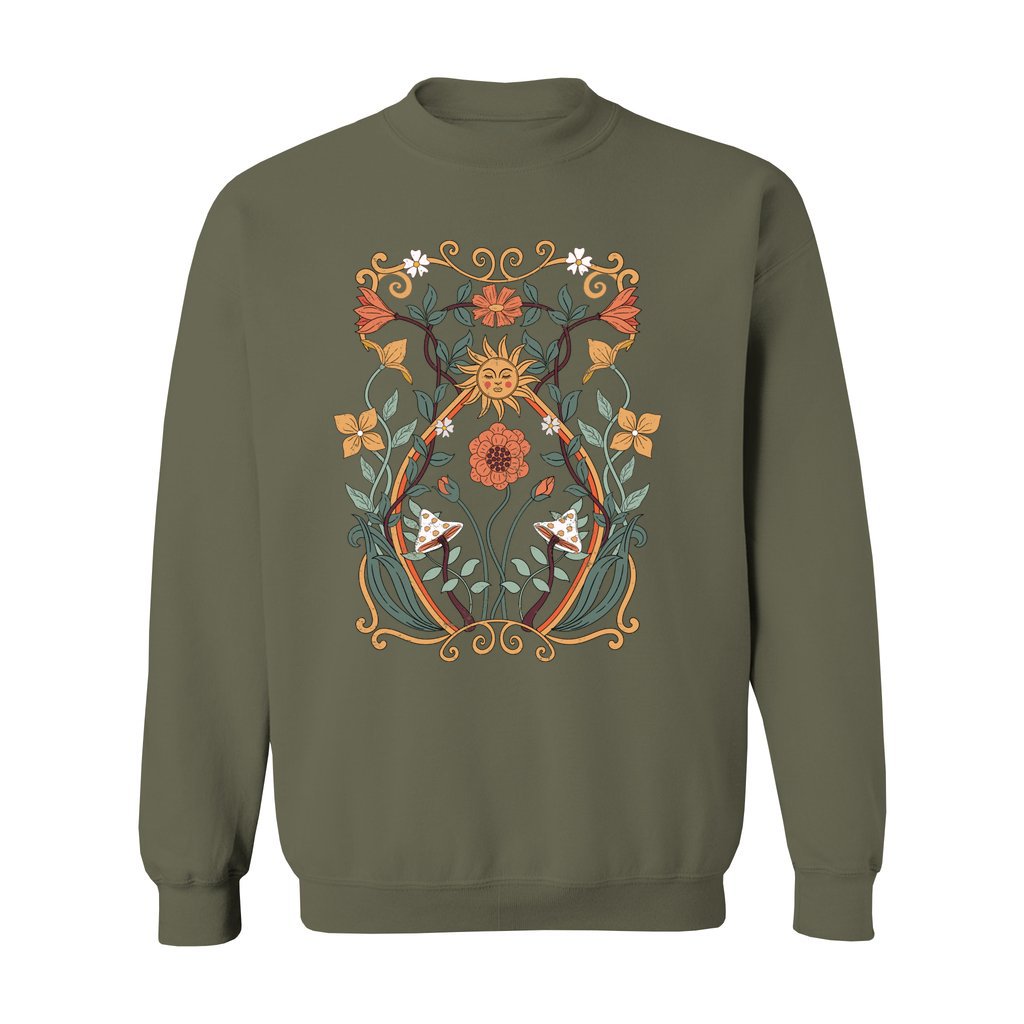 Boho Garden Sweatshirt - Rue Mentana
