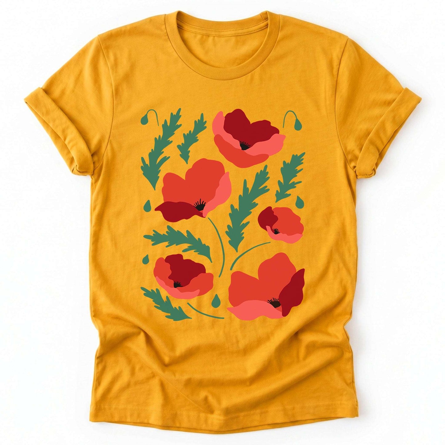 Poppies Flowers Classic T-Shirt