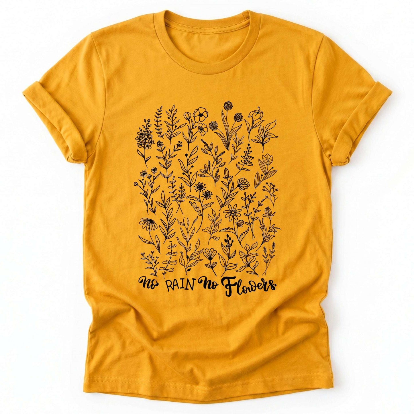 No Rain No Flowers Classic T-Shirt